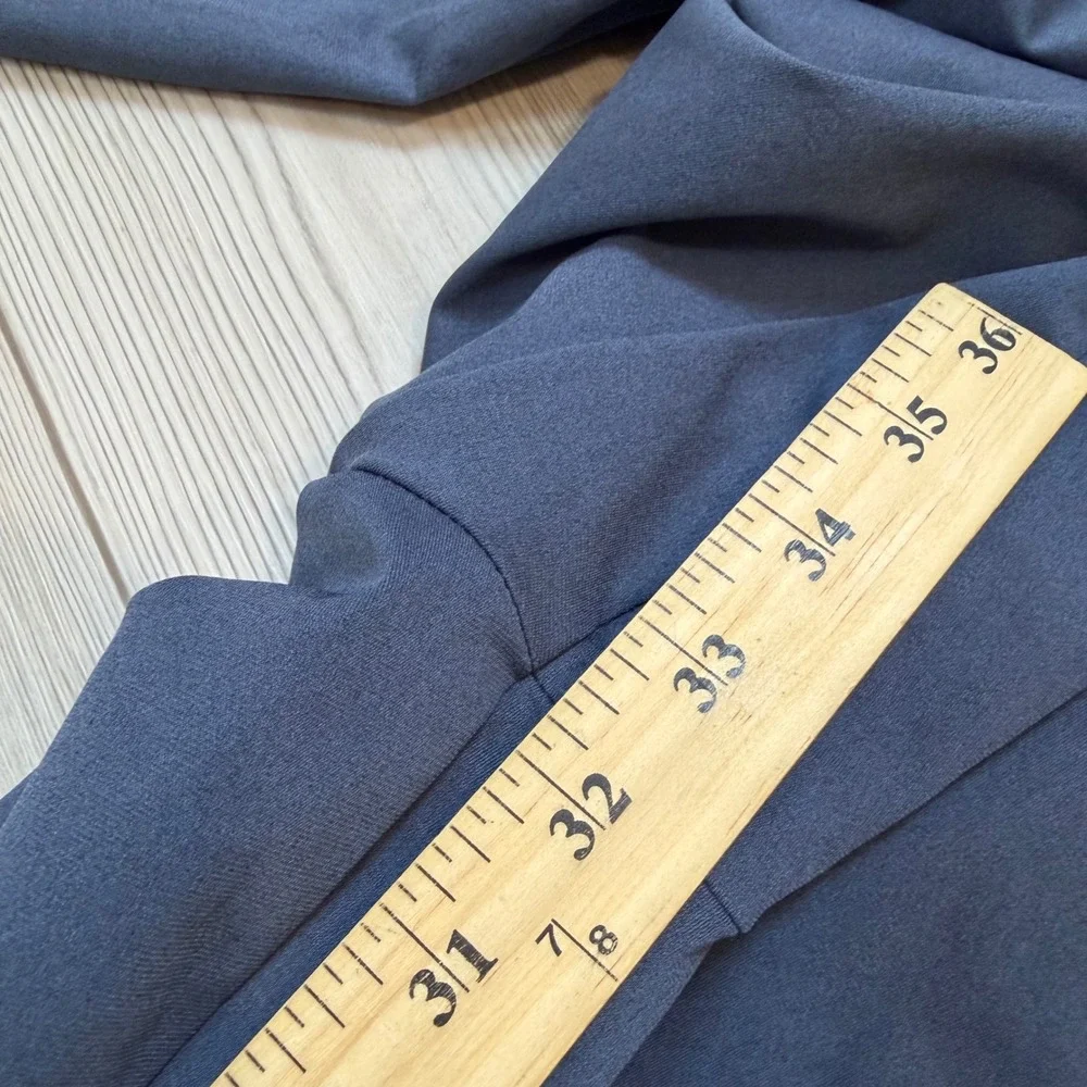 Ministry of Supply Kinetic Pants Mens 40 Regular Navy Blue Primeflex Stretch